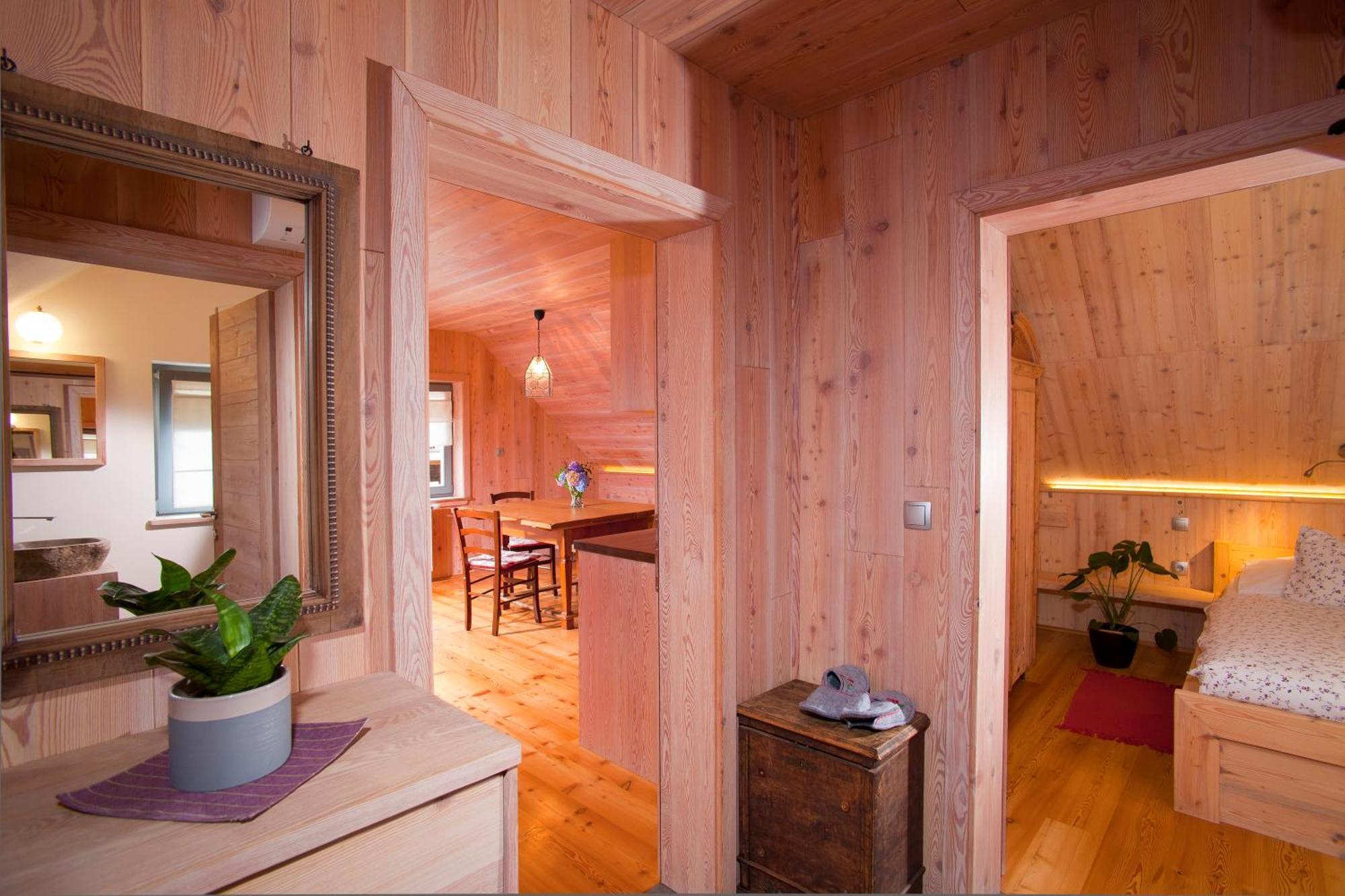 Juvanova Hisa - Apartments And Rooms Luče Eksteriør bilde